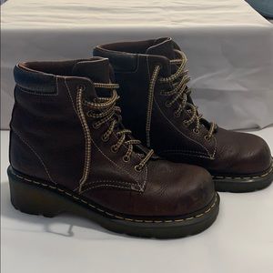 Doc Martin Jessica Size 41 European Brown Leather